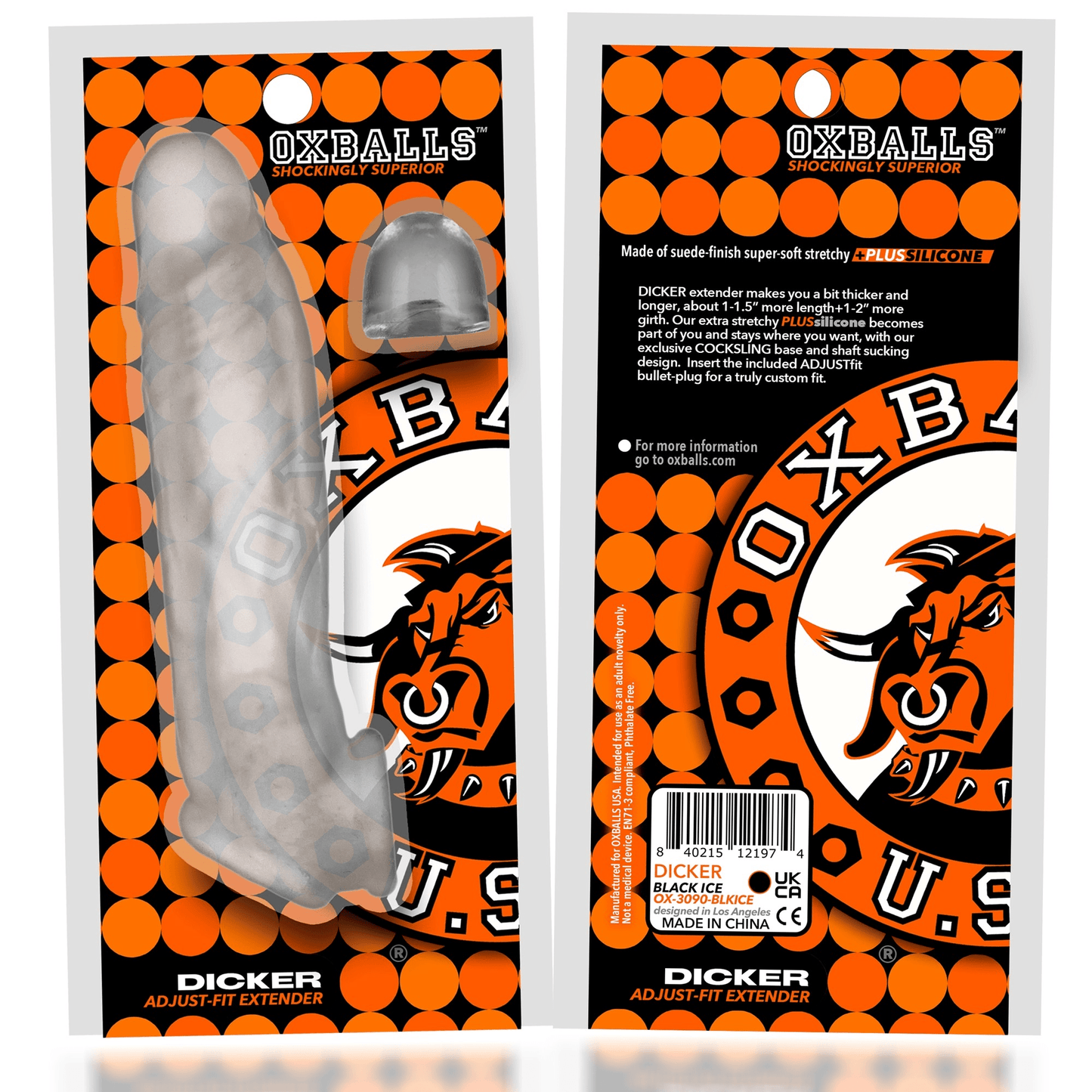 OXBALLS For Him DICKER cocksheath, CLR ICE