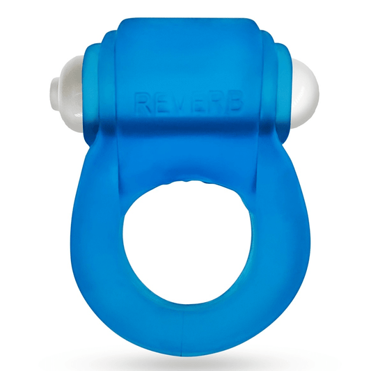 OXBALLS For Him GLOWDICK, cockring with LED, BLUE ICE