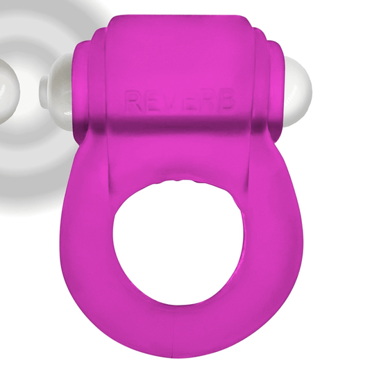 OXBALLS For Him GLOWDICK, cockring with LED, PINK ICE