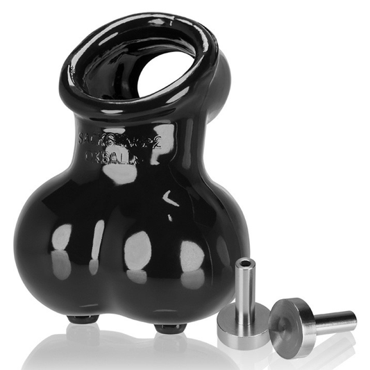 OXBALLS For Him SACKSLING-2 ELECTRO ballsack, 4mm, BLACK