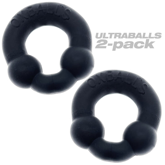 OXBALLS For Him ULTRABALLS, 2-pack cockring - PLUS+SILICONE special edition - NIGHT