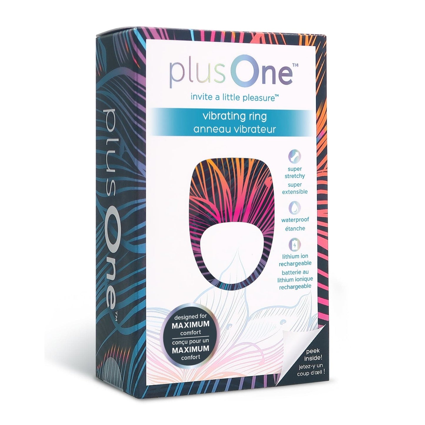 plusOne For Him Vibrating Ring