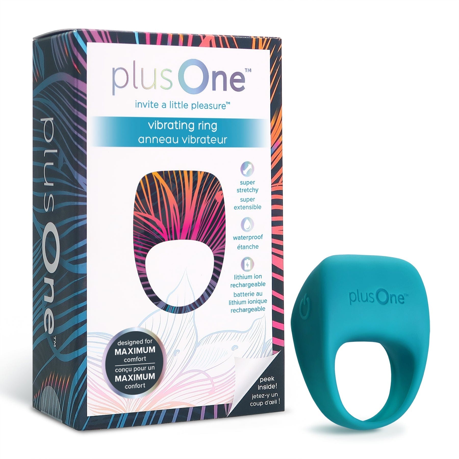 plusOne For Him Vibrating Ring