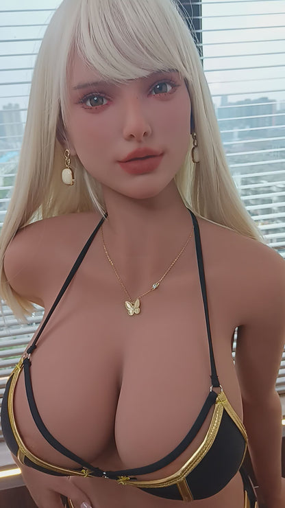 Hedi 166cm Big Boobs White Hair Sex Doll (EU Stock) - FireDoll