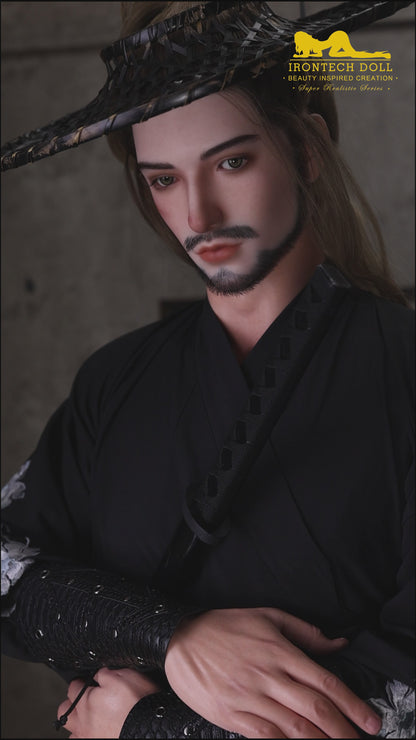 Liam 176cm Japanese Samurai Male Sex Doll - Irontech Doll