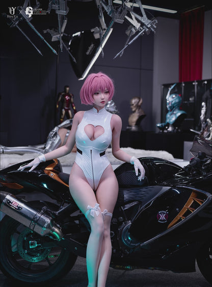 Eva 150cm (D-Cup) Pink Hair Japanese Anime Sex Doll - MetDolls