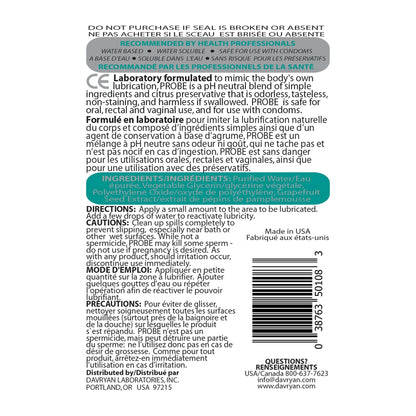 Probe Lubes 8.5oz Probe Silky Light Lubricant 8.5oz