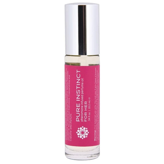 Pure Instinct Lubes Pheromone Perfume Oil Roll-On For Her .34oz | 10mL