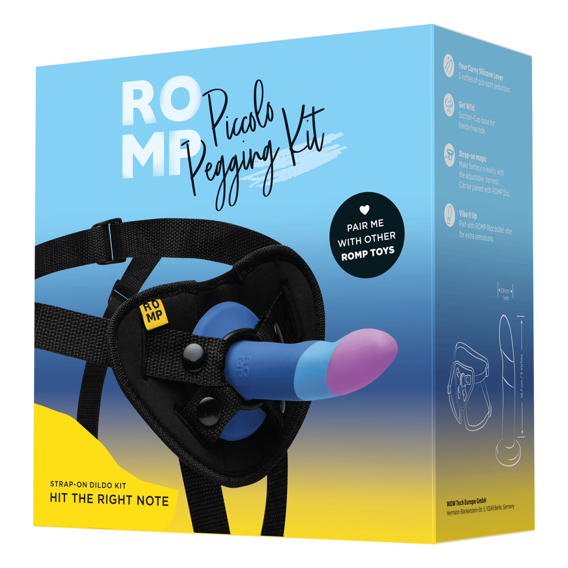 ROMP Strap-Ons & Harnesses Piccolo Pegging Kit