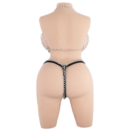 Sarina 64cm Fair Shemale Torso Sex Doll - Tantaly (EU Stock)