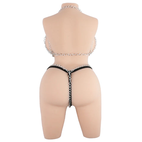 Sarina 64cm Fair Shemale Torso Sex Doll - Tantaly (EU Stock)