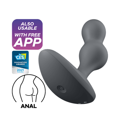 Satisfyer Anal Toys Deep Diver Connect App - Grey