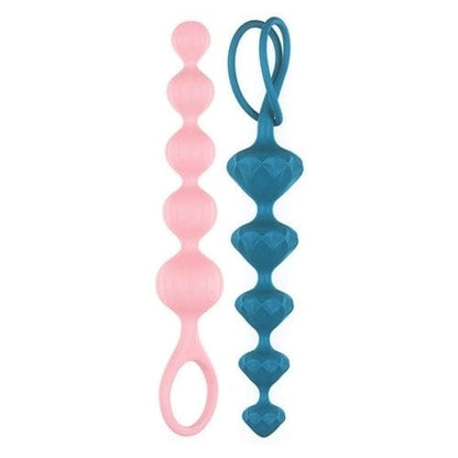 Satisfyer Anal Toys Love Beads (set of 2)(Colored) - pink