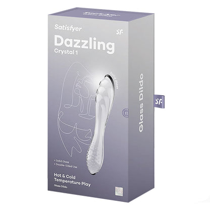 Satisfyer Dongs & Dildos Dazzling Crystal - Transparent