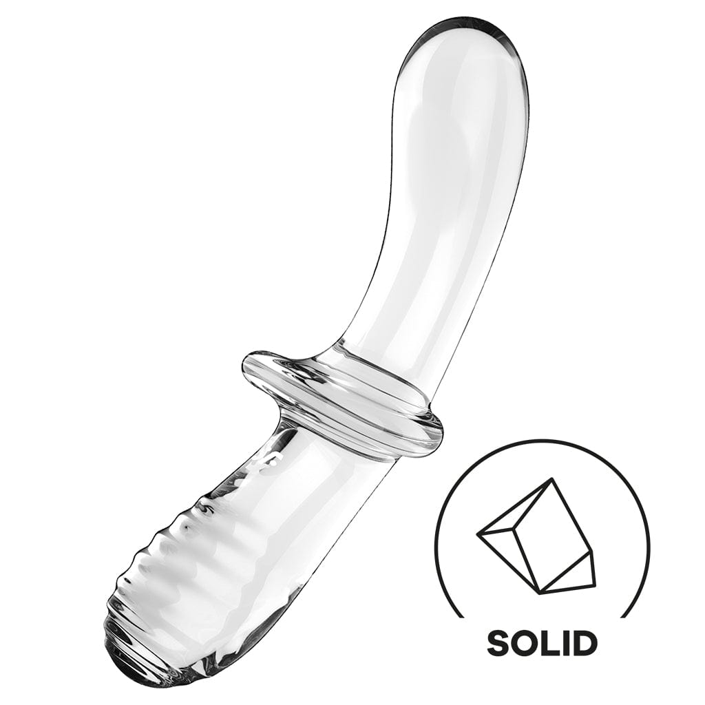Satisfyer Dongs & Dildos Double Crystal - Transparent
