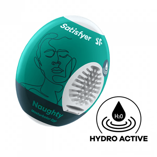 Satisfyer For Him Masturbator Egg Single (Naughty) Dark Green