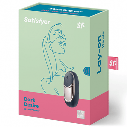 Satisfyer Other Dark Desire - Dark Blue, Brass