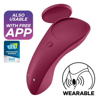 Satisfyer Other Sexy Secret - Wine Red