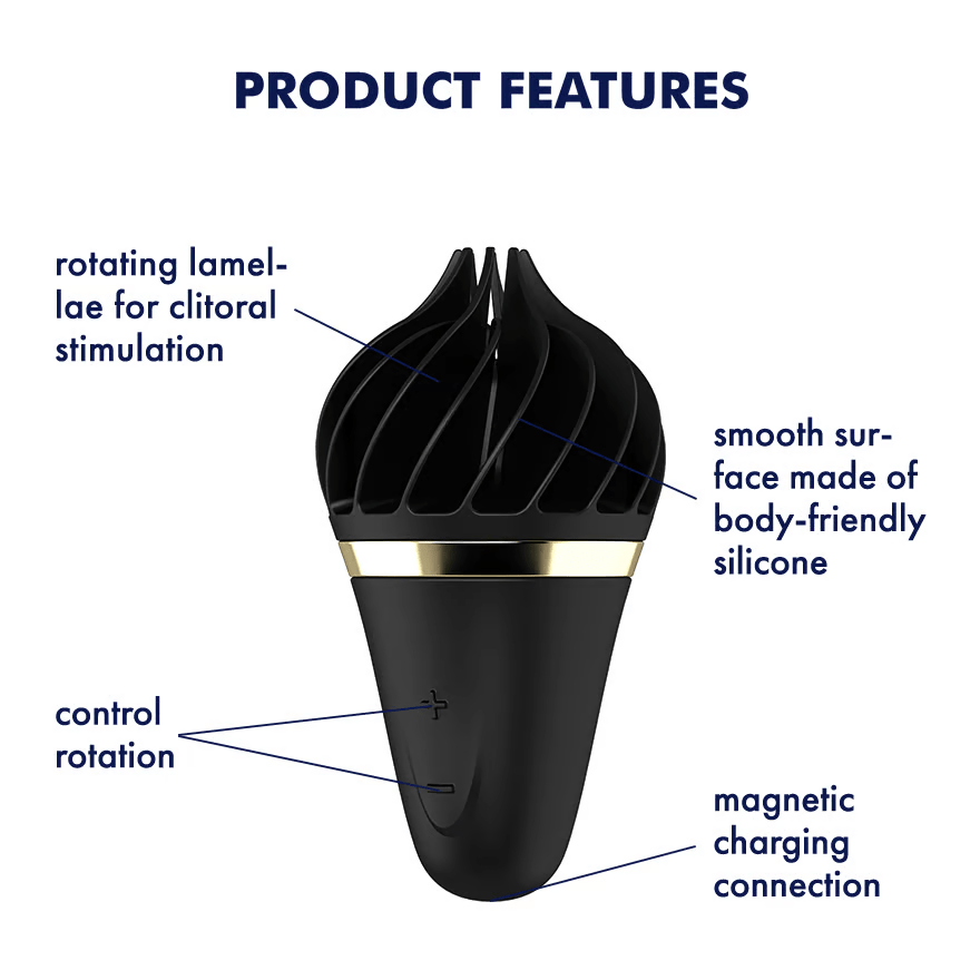 Satisfyer Other Sweet Treat - Black/Gold