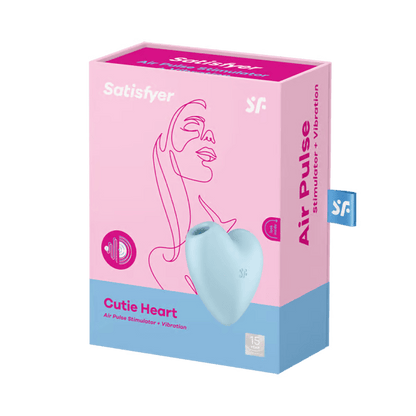 Satisfyer Vibrators Cutie Heart - Blue