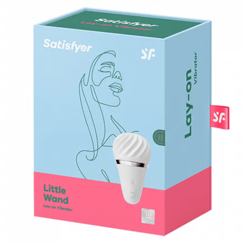 Satisfyer Vibrators Little Wand - White, Brass