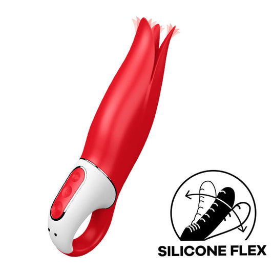 Satisfyer Vibrators Power Flower - Red