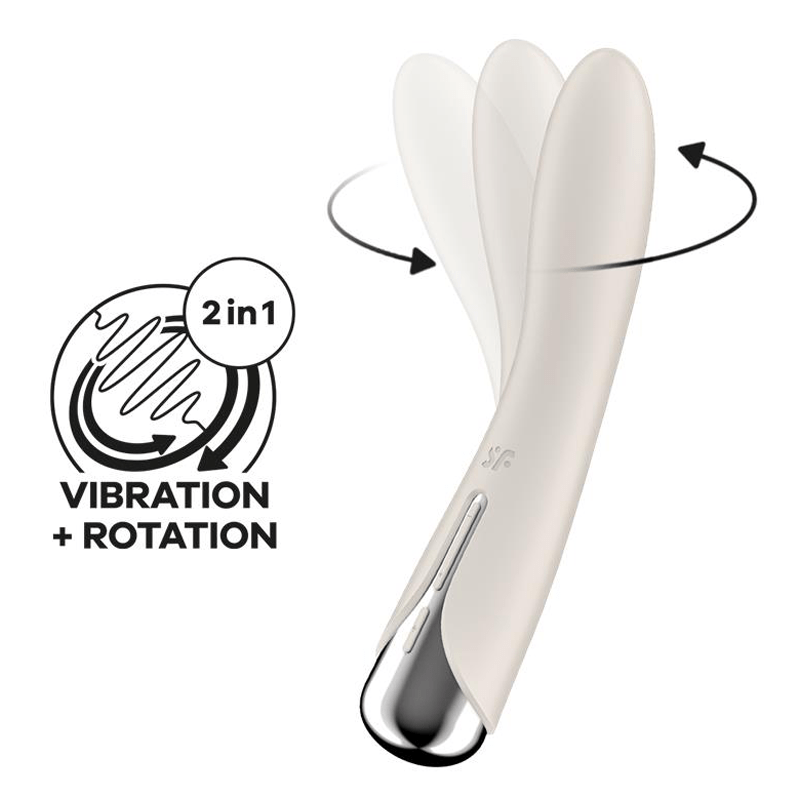 Satisfyer Vibrators Spinning Vibe 1 - Beige
