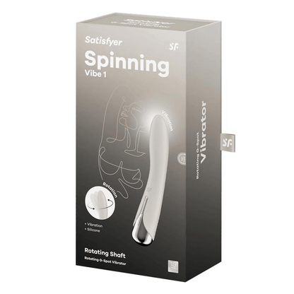 Satisfyer Vibrators Spinning Vibe 1 - Beige