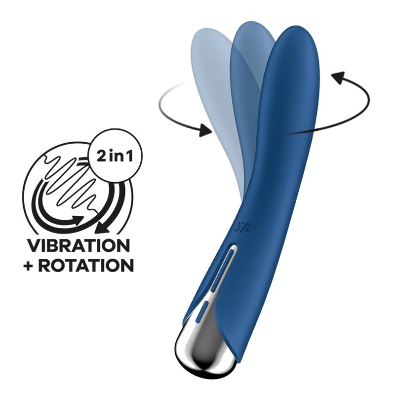 Satisfyer Vibrators Spinning Vibe 1 - Blue