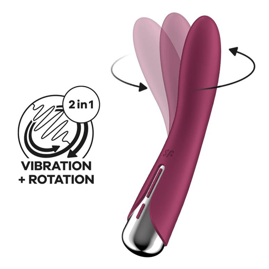 Satisfyer Vibrators Spinning Vibe 1 - Red