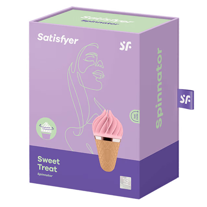 Satisfyer Vibrators Sweet Treat - Pink/Brown