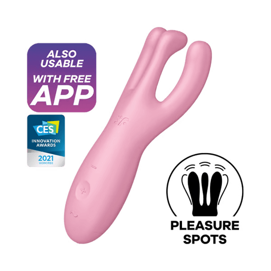 Satisfyer Vibrators Threesome 4 - Pink