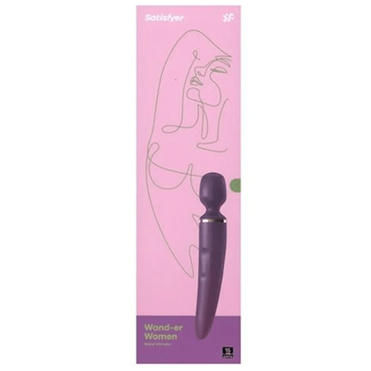 Satisfyer Vibrators Wand-er Women - Purple, Gold