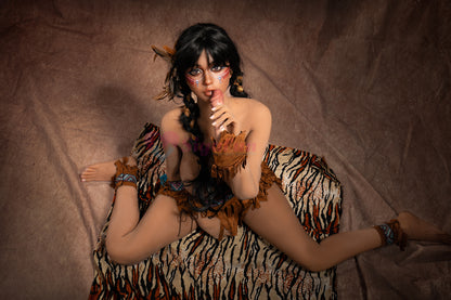 Senua 159cm Dark Tanned STPE Sex Doll - Sigafun (USA Stock)