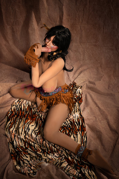 Senua 159cm Dark Tanned TPE Sex Doll - Sigafun (USA Stock)