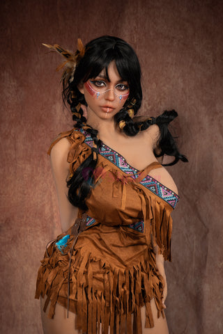 Senua 159cm Dark Tanned TPE Sex Doll - Sigafun (USA Stock)