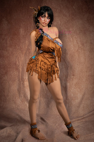 Senua 159cm Dark Tanned TPE Sex Doll - Sigafun (USA Stock)