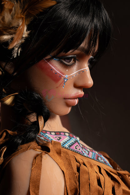 Senua 159cm Dark Tanned TPE Sex Doll - Sigafun (USA Stock)