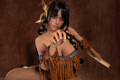 Senua 159cm Dark Tanned TPE Sex Doll - Sigafun (USA Stock)
