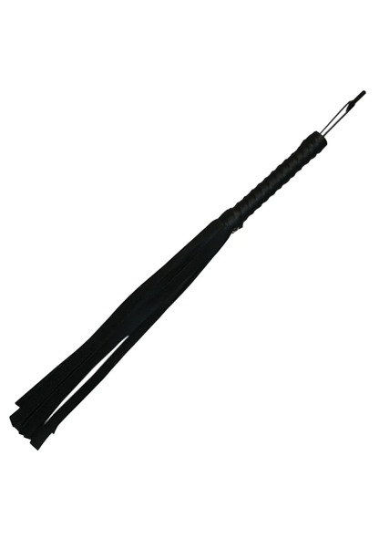 Sex & Mischief BDSM Black Faux Leather Flogger