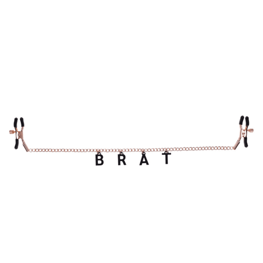 Sex & Mischief BDSM Brat Charmed Nipple Clamps