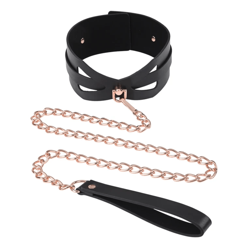 Sex & Mischief BDSM Brat Collar & Leash