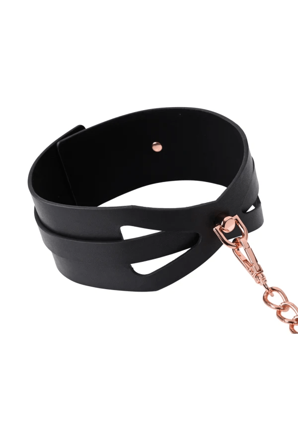 Sex & Mischief BDSM Brat Collar & Leash