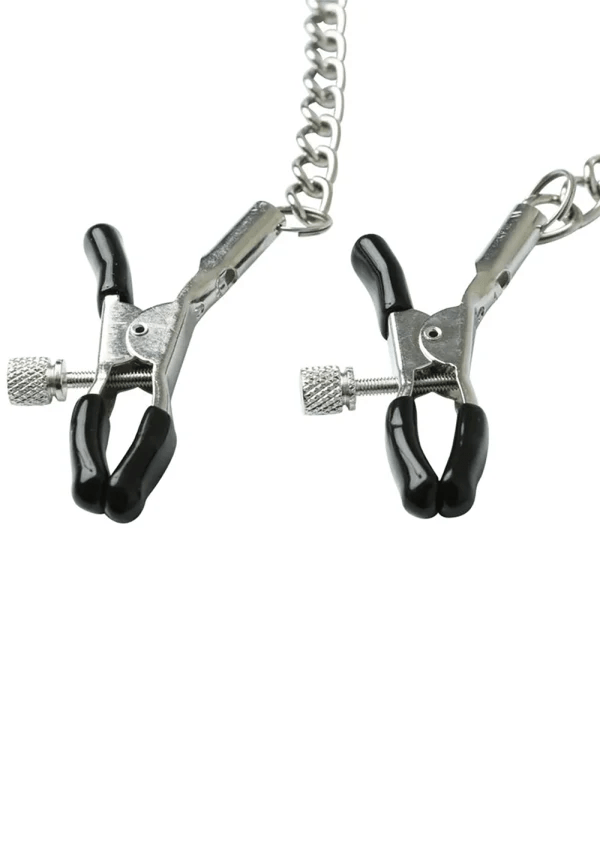 Sex & Mischief BDSM Chained Nipple Clamps