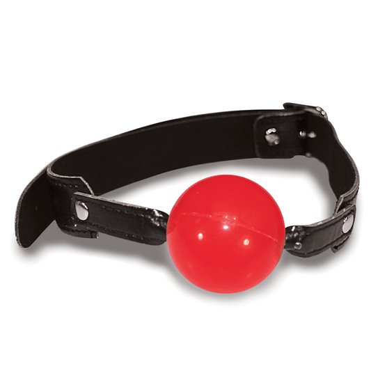 Sex & Mischief BDSM Solid Red Ball Gag