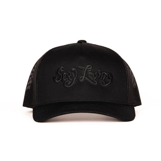 Sexy Living Accessories / Miscellaneous Hat - Black/Black