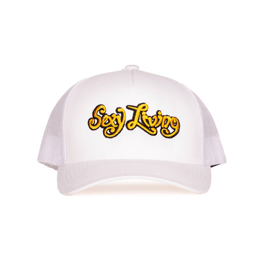Sexy Living Accessories / Miscellaneous Hat - White/Gold