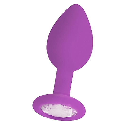 Shots Toys Anals Toys Diamond Butt Plug Regular Purple