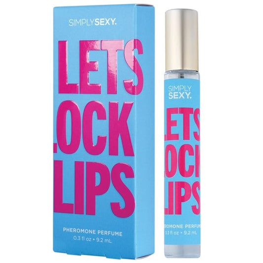 Simply Sexy Lubes LET'S LOCK LIPS Pheromone Infused Perfume - Let's Lock Lips 0.3oz | 9.2mL