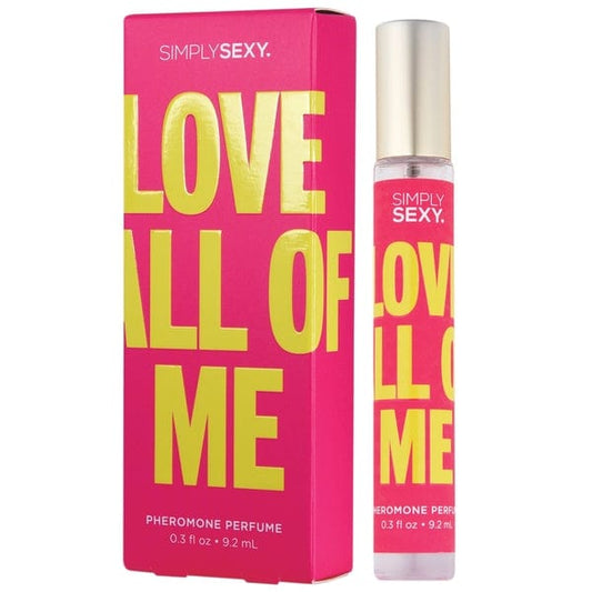 Simply Sexy Lubes LOVE ALL OF ME Pheromone Infused Perfume - Love All Of Me 0.3oz | 9.2mL